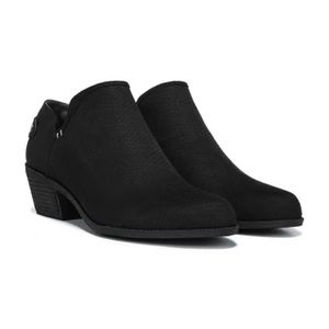 DR. SCHOLLS Memory Foam Black Ankle Booties